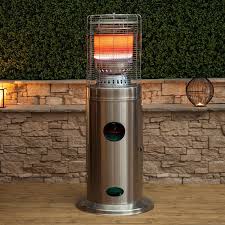 Bullet Stainless Steel Floor Standing Gas Patio Heater Gas Patio Heater Fire Sense Patio Heater Patio Heater