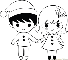 You might also be interested in coloring pages from babies and infants category. Boy And Girl On Xmas Coloring Page For Kids Free Christmas Kids Printable Coloring Pages Online For Kids Coloringpages101 Com Coloring Pages For Kids