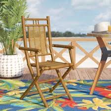 Wood Folding Patio Table And Chairs Wayfair Patio Dining Chairs Beachcrest Home Outdoor Furniture Sets