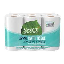 | for more than 25 years, seventh generation has been thoughtfully formulating safe and effective plant based products that work. Seventh Generation Toilet Paper Bath Tissue 100 Recycled Paper 12 Rolls Walmart Com Walmart Com