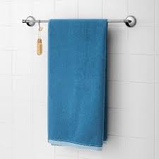 Vikfjard Badetuch Blau Ikea Osterreich In 2020 Blaue Handtucher Badetuch Badematten