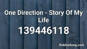 Leave a comment on bloxburg codes 2021. One Direction Story Of My Life Roblox Id Roblox Music Codes