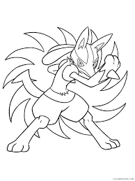Hi guys lucario coloring page free is hd wallpaper and size this wallpaper is 473x559. Lucario Coloring Pages Lucario 3 Printable 2021 3954 Coloring4free Coloring4free Com