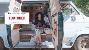 車で生活するyoutuber ジャネル イリアナの家計簿 車上ライフ vogue video 家計簿 ワゴン車 ライフ