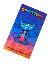 Buy Parappa the Rapper for PS1, Katy Kat 1.75” Enamel Pin and Magnet -  Retro Game Art - Retro Gaming Pin Online in India - Etsy