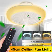 You can set the timer, dimmer the light, turn the fan on or off, and so on. Ceiling Fans With Led Light Remote Control Modern Dimmable Rgb Ceiling Fan Light Bedroom Livingroom Flush Mount Lighting Fixture Ceiling Fans Aliexpress