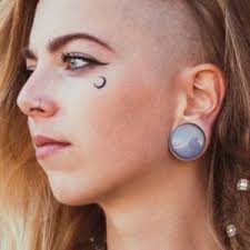 Purple Cat's Eyes Plugs