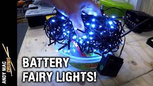 Running Led Fairy Lights Off Aa Batteries Youtube
