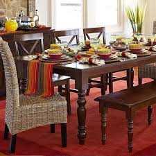 Torrance Turned Leg Table Mahogany Brown Dining Room Sets Dining Room Table Dining Room Furniture