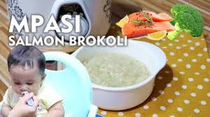 Sup daging sapi kacang merah (7 bln) enak lainnya. Resep Mpasi Salmon Brokoli Untuk Bayi 7 Bulan Youtube