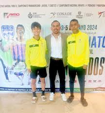 Today was a historic day for our GIAM Taekwondo academies. Mex. USA. Julian  Gonzalez Sifuentes obtained a silver medal in the National Championship of  the Federation in the city of Chihuahua, representing