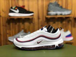 Unisex Nike Air Max 97 Red Crush White Red Crush Blackened Blue 921733 102 Men S Women S Running Shoes Nike Air Max 97 Nike Air Max Nike Air Max For Women