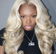 Pinterest Jay Ebony Dark Skin Blonde Hair Natural Hair Styles Wig Hairstyles