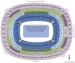 78 extraordinary georgia dome concert seating chart