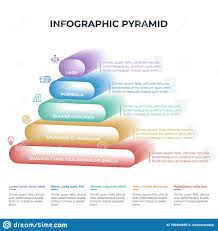 Pyramid 3d Info Chart Graphic For Business Design Reports