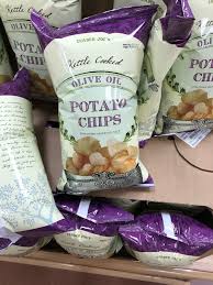 Trader Joe S Potato Chips Olive Oil Potatoes Salt Potato Chips Healthy Snacks Trader Joes