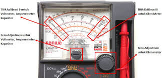 Kaki basis transistor (b) yang mulanya terhubung dengan terminal merah/positif tukarlah dengan terminal hitam/negaitf, dan hubungkan terminal merah/positif tadi pada kaki 1 atau 2 ( kaki emitor dan kolektor yang sedang dicari). Cara Membaca Multimeter Analog Dan Digital Panduan Teknisi