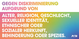 Made with ♥ by peta sittek. Peta Deutschland On Twitter Rt Wenn Ihr Auch Gegen Jegliche Diskriminierung Seid