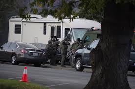 Shooting suspect from Tuesday standoff held