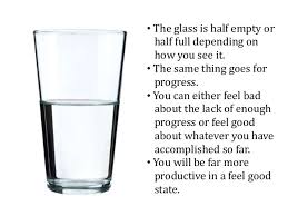 The seeing of a glass as half full means that you are an optimist.instead of noticing that the glass is half empty also,you prefer to look on the bright side and enjoy the half that is full of liquid.you are upbest and full of hope during life's challenges.🙍 44 views What Does Half Empty Half Full Mean