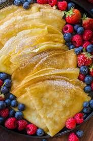 How To Make The Perfect Crepes This Blender Crepe Recipe Is Easy And Perfect Every Time You Don T Need Any Fancy Eq In 2020 Easy Crepe Recipe Homemade Crepes Recipes