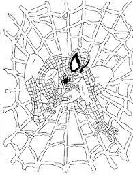 A new printable coloring page of spiderman's minifigure and a car. Spiderman Coloring Pages Free Online Bestappsforkids Com
