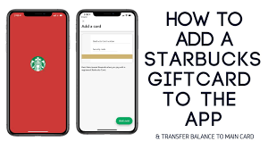 It's embarrassing if you try to buy something with a gift card only to find out that you don't have enough money left on it! How To Add A Starbucks Gift Card To The App Transfer Balance Youtube
