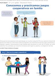 Juegos cooperativos en familia con globos. Educacion Fisica 3ro 4to Actividad 1 Experiencia 4 Aprendo En Casa Tercero Cuarto De Secundaria Tarea Reto Web Aprendizaje Pdf