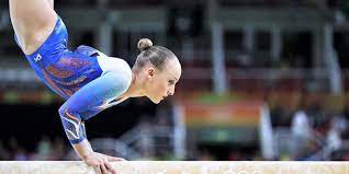 De olympisch kampioene op de balk van rio 2016 bleef in tokio 's middags steken in de kwalificaties. Sanne Wevers Nocnsf