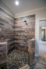 46 Fantastic Walk In Shower No Door For Bathroom Ideas 37 In 2020 Rustic Master Bathroom Bathroom Remodel Shower Rustic Bathroom Shower