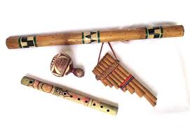 Native American Old Wooden Musical Instruments Rain Stick Flutes And Rattle Wooden Musical Instruments Rain Sticks Musical Instruments