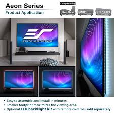 Elite Screens] Aeon CineGrey | High-Contrast Gray EDGE FREE ...