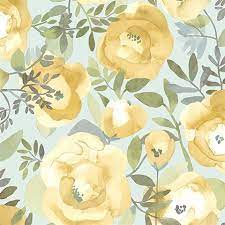 Maybe you would like to learn more about one of these? 2903 25837 Orla Yellow Floral Wallpaper For Your Home Total Wallcovering