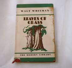 1921 Edition Of Walt Whitman S Leaves Of Grass Walt Whitman National Poetry Month Books