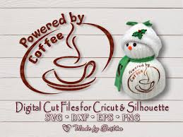 Download Powered By Coffee Graphic By Made By Bertha Creative Fabrica SVG Cut Files