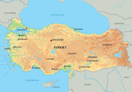Turkiet möter italien i första gruppsspelsmatchen i em 2021. Karta Turkiet Se Bland Annat Fantastiska Istanbul Och Huvudstaden Ankara