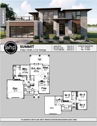 Family house plans are full of practical, flexible, and convenient home features. 1 5 Story Modern Prairie House Plan Summit Modern Style House Plans Prairie House Modern House Exterior