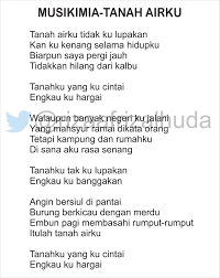 Masih segar diingatan saya ketika berada di kelas 5 sd, ibu guru menyuruh kami untuk. Lirik Lagu Tanah Airku Info Dan Tips