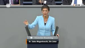 Sahra wagenknecht speaking in 2014. Sahra Wagenknecht Echte Klimasunder Heranziehen Statt Verbraucher Abkassieren Fraktion Die Linke Im Bundestag