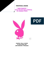 Shalawat dan salam semoga tercurah kepada nabi agung muhammad saw. Contoh Proposal Usaha Martabak