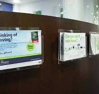 Wall Mounted Brochure Holders | Clear Acrylic Literature ...