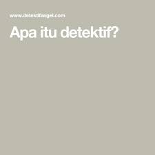 Apa Itu Detektif Investigasi