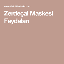 Zerdecal Maskesi Faydalari Zerdecal Yuz Maskeleri Yuz Bakimi