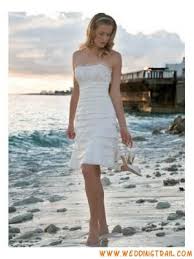 Hot Sale Uk Canada Modern Simple Casual Lace Short Beach Simple Wedding Dress Beach Short Wedding Dress Beach Short Bridal Gown