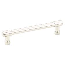 Industrial Modern Hardware 5 Centers Jasper Pull In Polished Nickel Modern Industrial Modern Hardware Emtek
