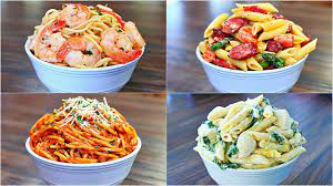 4 Great Pasta Recipes Easy And Delicious Pasta Dinner Recipes Youtube Easy Pasta Recipes Great Pasta Recipes Pasta Dinner Recipes