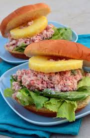 Tropical Ham Salad Sandwiches Recipe Yummly Recipe Ham Salad Ham Salad Sandwich Sandwiches