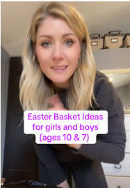 Tween Painted Easter Basket