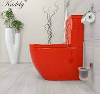 China Factory Two Piece Watermark Toilet Red Bathroom ...