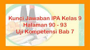 Uji kompetensi 4 matematika kelas 7 semester 2 guru ilmu sosial. Kunci Jawaban Ipa Kelas 9 Halaman 90 93 Uji Kompetensi 7 Youtube